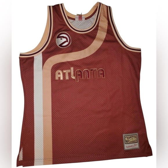 Mitchell & Ness Other - Atlanta Hawks Mitchell & Ness #21 Wilkins 1970's Style Jersey Sz XL